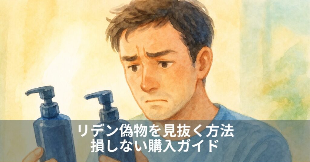 リデン偽物を見抜く方法｜損しない購入ガイド